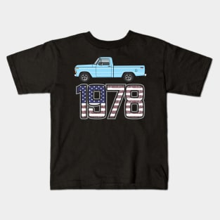 light blue 1978 Kids T-Shirt